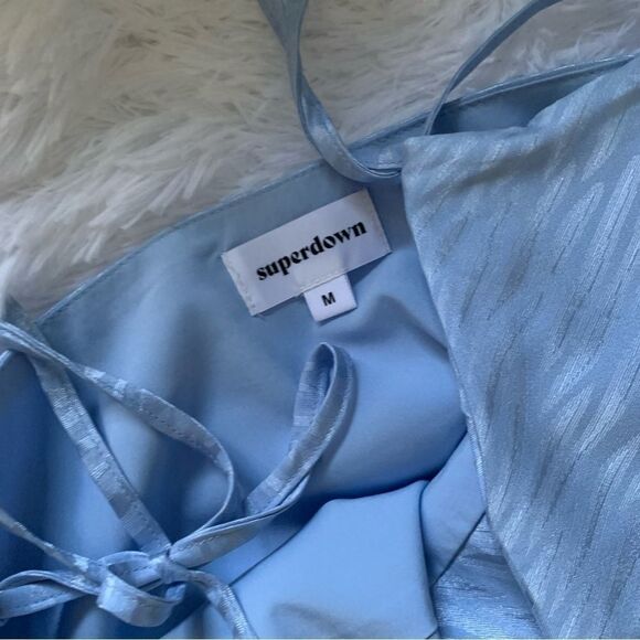 SUPERDOWN BLUE MINI DRESS - Picture 16 of 16